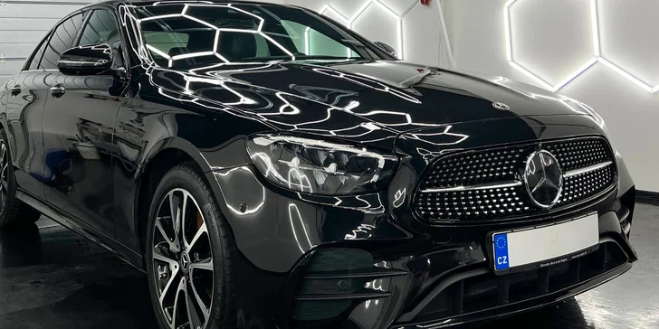 Čištění exteriéru vozu s roční keramickou ochranou pro osobní vozy, SUV i MPV