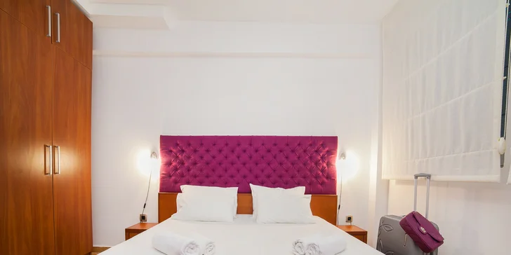 Černá Hora - Sveti Stefan: plně vybavené apartmány až pro 6 osob jen kousek od moře