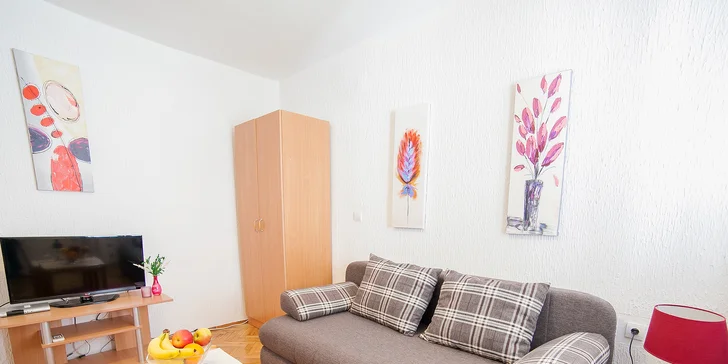 Dovolená v Černé Hoře: vybavené apartmány kousek od moře až pro 5 osob