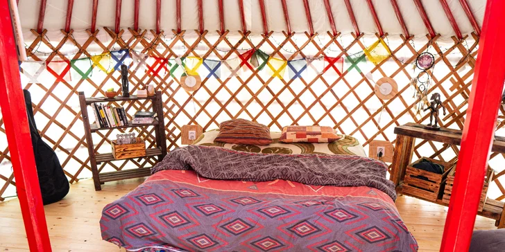 Využívat můžete také teepee, které stojí hned vedle.