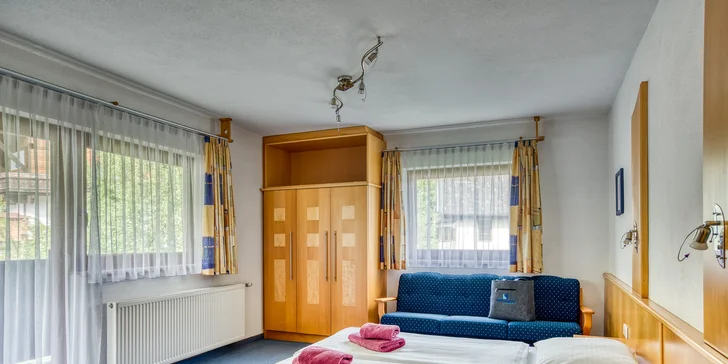 Tyrolský Ötztal: hotel s neomezeným wellness a polopenzí, koupání v horském jezeře