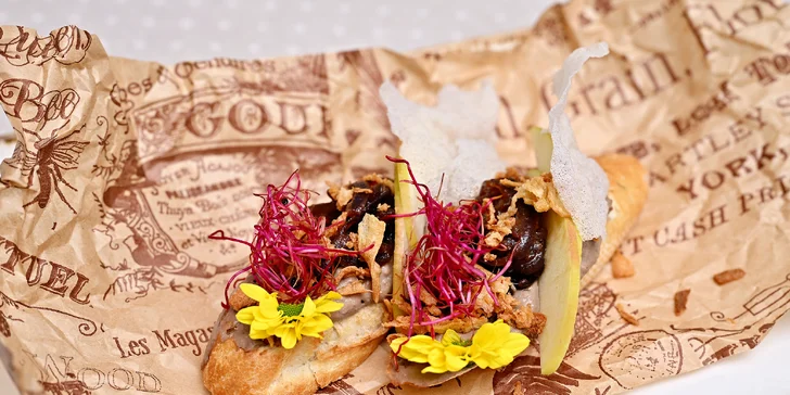 Tříchodové menu pro dva s možností vinného párování: tilápie, krůtí sous-vide i fritovaná zmrzlina