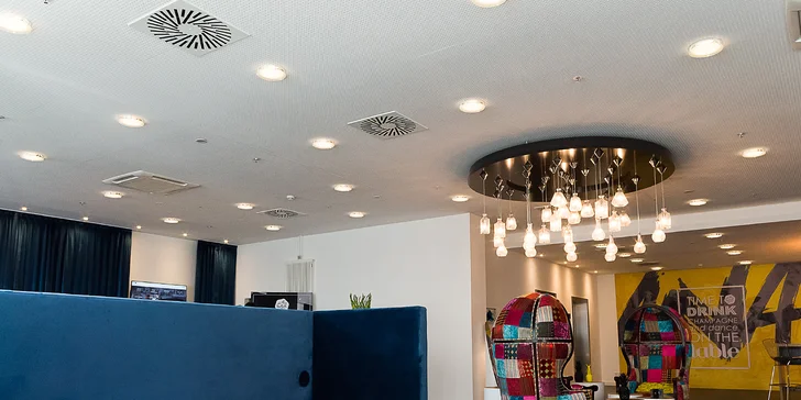 Moderní hotel v historickém centru Lipska se snídaní pro 1 nebo 2 osoby