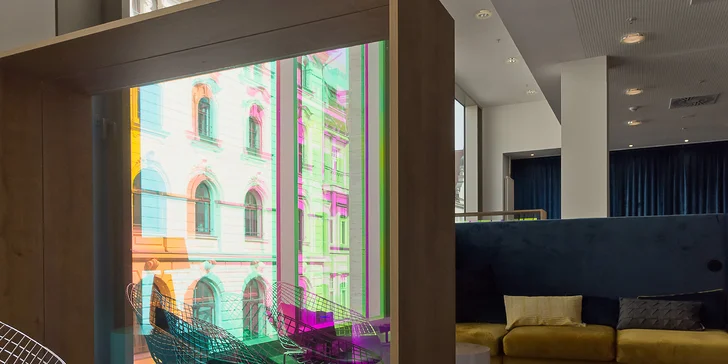 Moderní hotel v historickém centru Lipska se snídaní pro 1 nebo 2 osoby