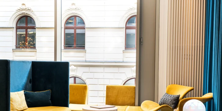 Moderní hotel v historickém centru Lipska se snídaní pro 1 nebo 2 osoby