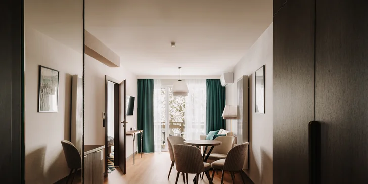 Nový resort v polských Jizerkách: se snídaní či polopenzí, aquapark i možnost i apartmánu s privátní saunou