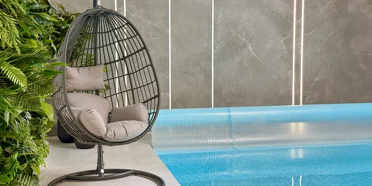 Relaxace a péče o tělo i duši: privátní wellness pro 2 až 4 osoby, bazén, sauna i televize