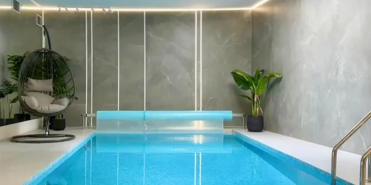 Relaxace a péče o tělo i duši: privátní wellness pro 2 až 4 osoby, bazén, sauna i televize