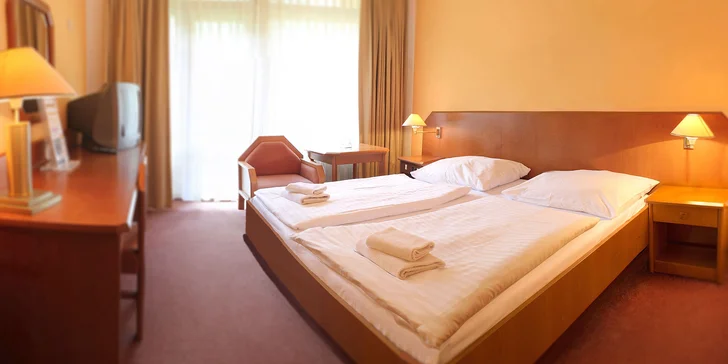 Dovolená v Luhačovicích: all inclusive vč. nápojů, bazén, sauna, zábal i masáž