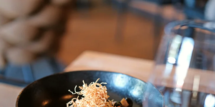 Degustační smoukované menu o 5 chodech v River's smokelab pro 2 osoby