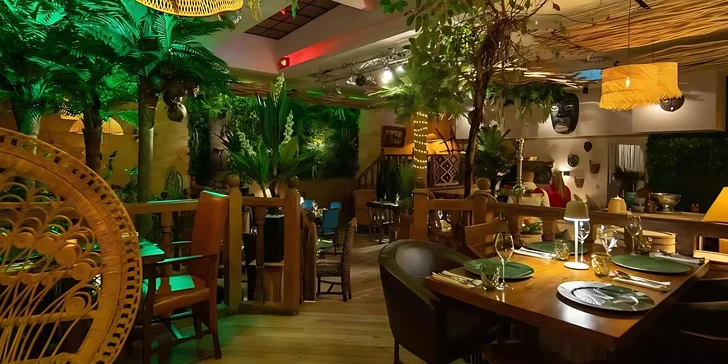 Jihoamerické Churrasco Rodízio připravené na ohni pro 2 osoby v restauraci La Casa Latina
