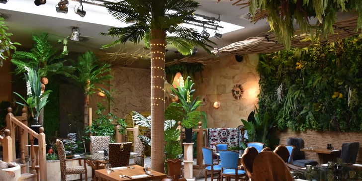 Jihoamerické Churrasco Rodízio připravené na ohni pro 2 osoby v restauraci La Casa Latina