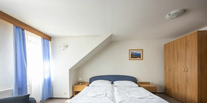 Dovolená pod Tatrami vč. snídaní a slevy do wellness či aquaparku