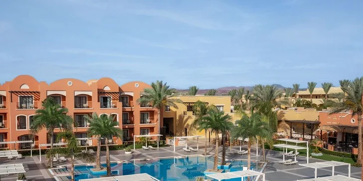 Egypt - Marsa Alam: hotel Jaz Neo Dar El Madina**** s all inclusive, aquaparkem a českým klubem Čedog