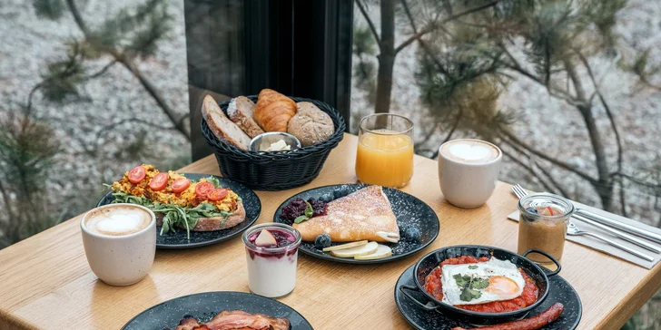 Odpočiňte si uprostřed přírody: luxusní boutique resort se snídaní a wellness u Tatranského národního parku