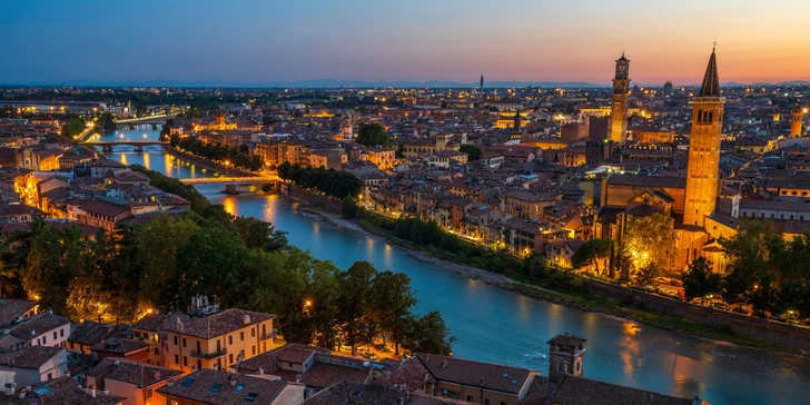 Verona: 4* hotel se snídaní či polopenzí vč. neomezeného fitness