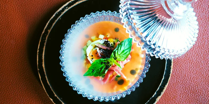 Degustační smoukované menu o 5 chodech v River's smokelab pro 2 osoby