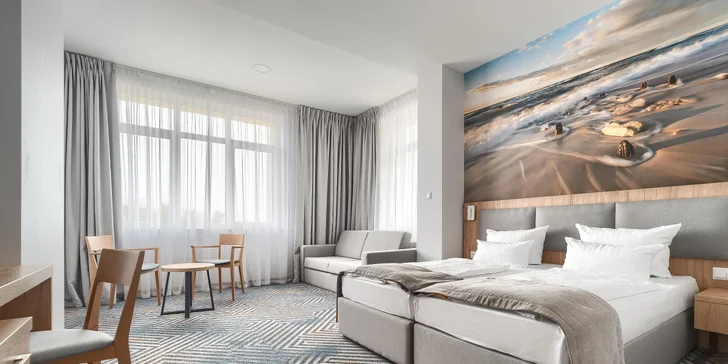 Baltská pohoda: hotel ve Svinoústí kousek od pláže, polopenze, wellness, first minute i noc zdarma