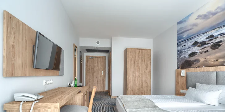 Baltská pohoda: hotel ve Svinoústí kousek od pláže, polopenze, wellness, first minute i noc zdarma
