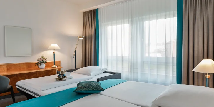 4* hotel v centru Drážďan: snídaně v ceně, dítě do 11,9 let zdarma, možnost wellness