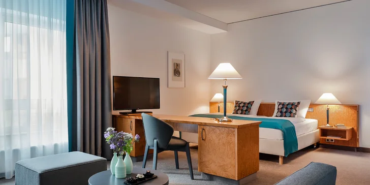 4* hotel v centru Drážďan: snídaně v ceně, dítě do 11,9 let zdarma, možnost wellness