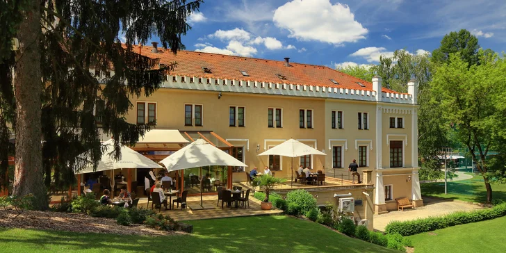 Romantický pobyt v hotelu Chateau St. Havel****: zámecké snídaně, degustační večeře, wellness i šampaňské