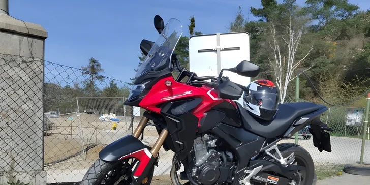 Zapůjčení motorky Honda CB 500 F nebo X na 1 či 2 dny i víkend