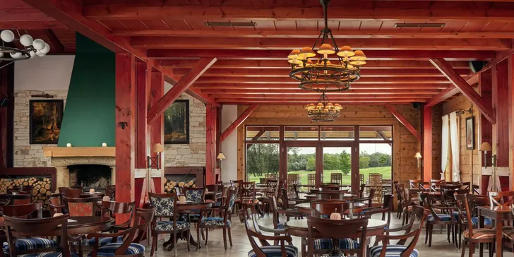 4* golfový resort u Pardubic se snídaní a saunovým světem, možnost wellness apartmánu