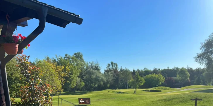 4* golfový resort u Pardubic se snídaní a saunovým světem, možnost wellness apartmánu