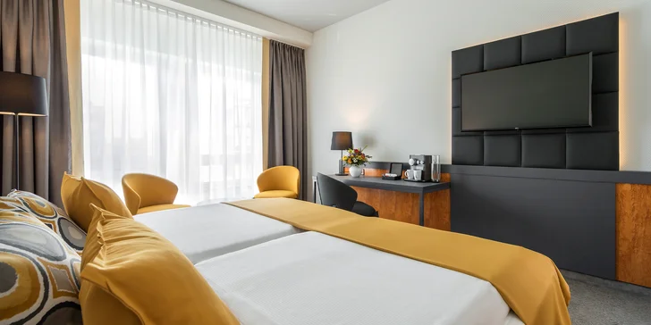 4* hotel v centru Drážďan: snídaně v ceně, dítě do 11,9 let zdarma, možnost wellness