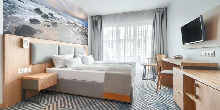 Baltská pohoda: hotel ve Svinoústí kousek od pláže, polopenze, wellness, first minute i noc zdarma