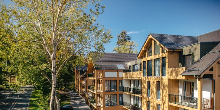 Nová rezidence ve Sklářské Porubě: wellness i solná jeskyně, apartmány s infrasaunou, super na výlety i kola