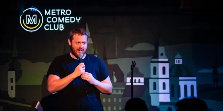 Vstup na Stand Up Comedy Show v METRO Comedy Club pro 1 nebo 2 osoby