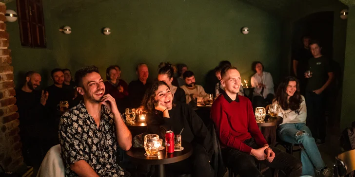 Vstup na Stand Up Comedy Show v METRO Comedy Club pro 1 nebo 2 osoby