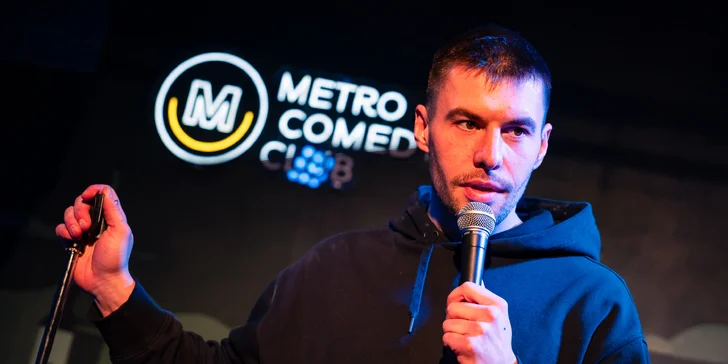 Vstup na Stand Up Comedy Show v METRO Comedy Club pro 1 nebo 2 osoby