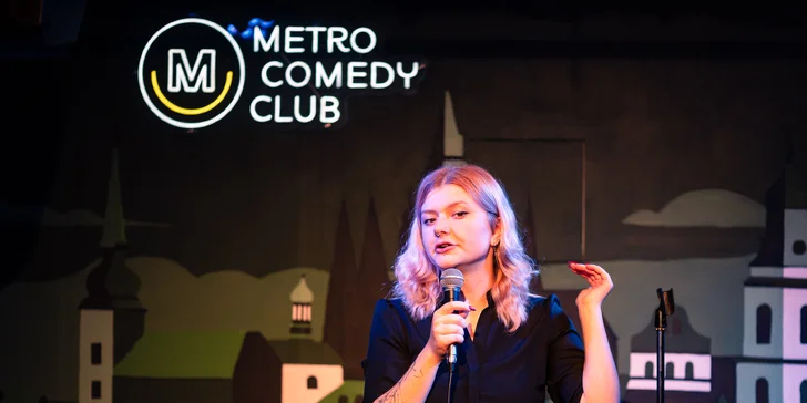 Vstup na Stand Up Comedy Show v METRO Comedy Club pro 1 nebo 2 osoby