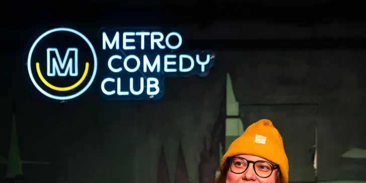 Vstup na Stand Up Comedy Show v METRO Comedy Club pro 1 nebo 2 osoby