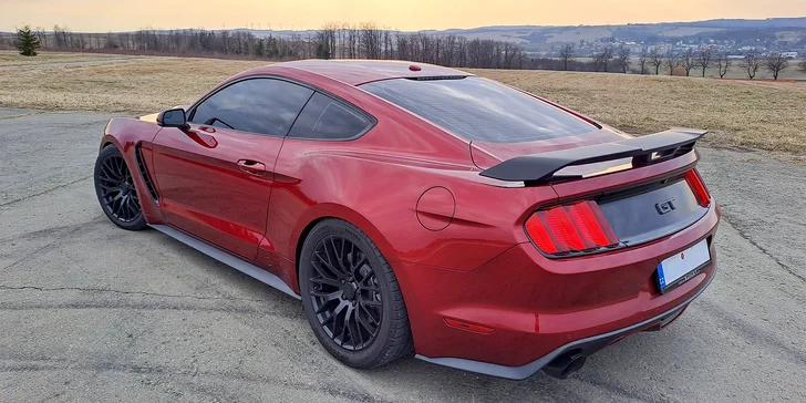 Zážitková jízda Fordem Mustang GT 500 v Ostravě či Olomouci: jako řidič či spolujezdec, 15–⁠⁠⁠⁠⁠⁠60 minut