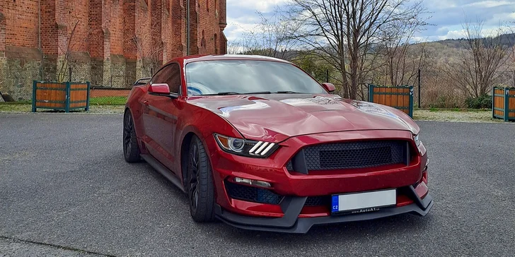 Zážitková jízda Fordem Mustang GT 500 v Ostravě či Olomouci: jako řidič či spolujezdec, 15–⁠⁠⁠⁠⁠⁠60 minut
