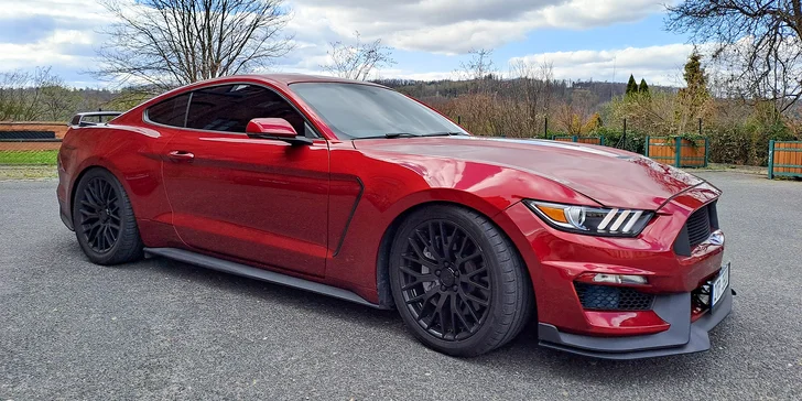 Zážitková jízda Fordem Mustang GT 500 v Ostravě či Olomouci: jako řidič či spolujezdec, 15–⁠⁠⁠⁠⁠⁠60 minut