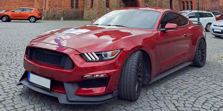 Zážitková jízda Fordem Mustang GT 500 v Ostravě či Olomouci: jako řidič či spolujezdec, 15–⁠⁠⁠⁠⁠⁠60 minut