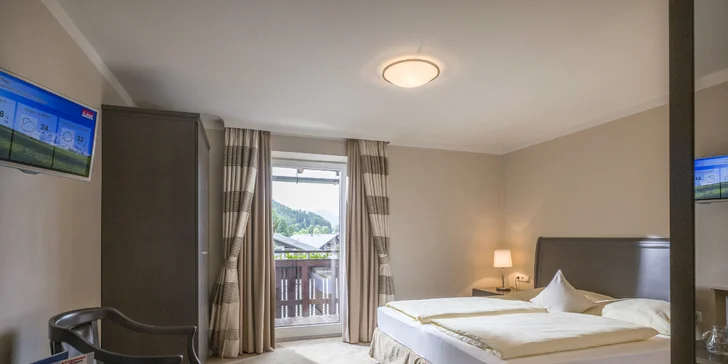 Aktivní dovolená i relax v Rakousku: hotel se snídaní a polopenzí, wellness, sport i výlety