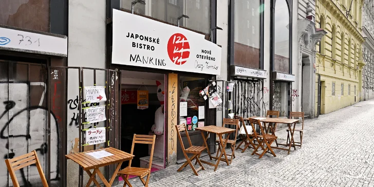 Autentické japonské menu v tradiční hospodě: rybí vývar, okonomiyaki i nápoj