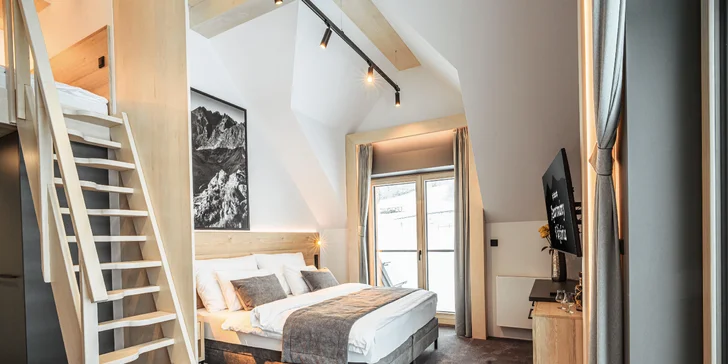 Belianské Tatry: penzion s polopenzí a neomezeným wellness pro 2–4 osoby