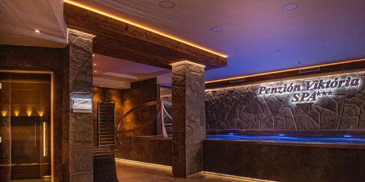 Belianské Tatry: penzion s polopenzí a neomezeným wellness pro 2–4 osoby