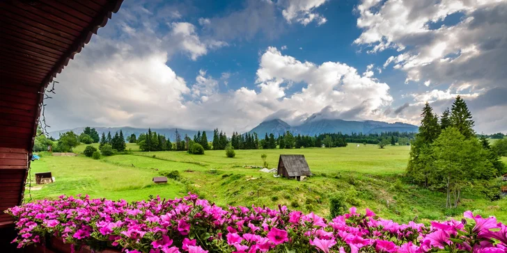 Belianské Tatry: penzion s polopenzí a neomezeným wellness pro 2–4 osoby
