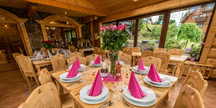 Belianské Tatry: penzion s polopenzí a neomezeným wellness pro 2–4 osoby