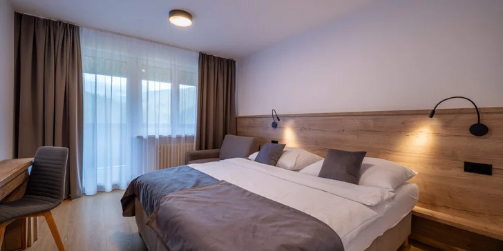 Rodinný pobyt v Tatrách: 3* hotel s polopenzí, wellness i výhled na Chopok