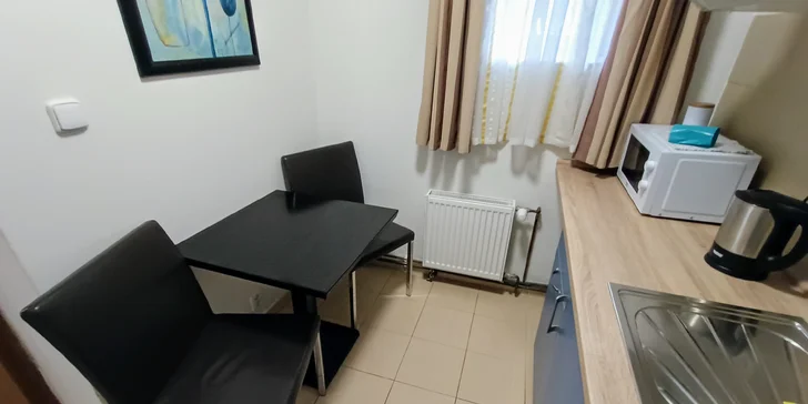 Pohoda 3 km od Karlových Varů až pro 4 osoby: apartmány s kuchyňkou