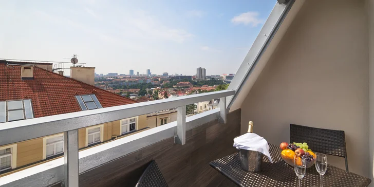 4* hotelu Ametyst: pobyt se snídaní pro dva v historické Praze